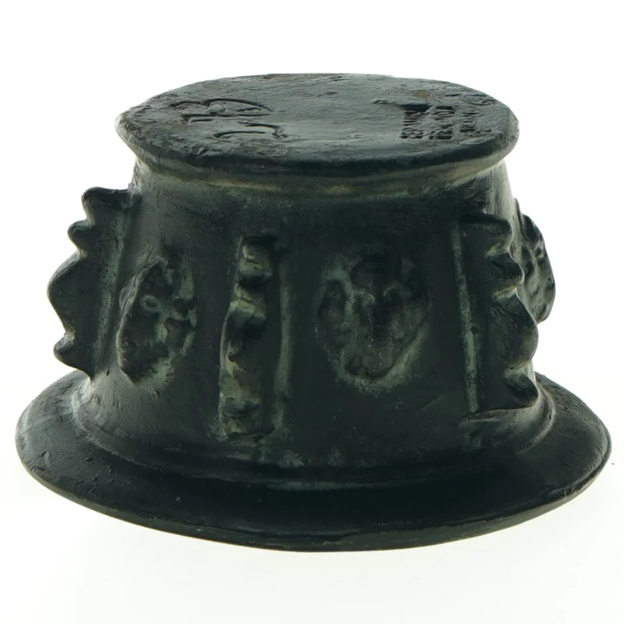 Vintage morter og pistel støder (str. Ø. 13 cm)