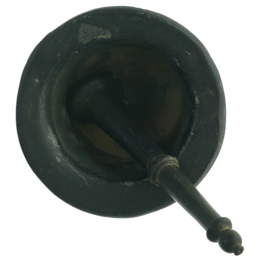 Vintage morter og pistel støder (str. Ø. 13 cm)
