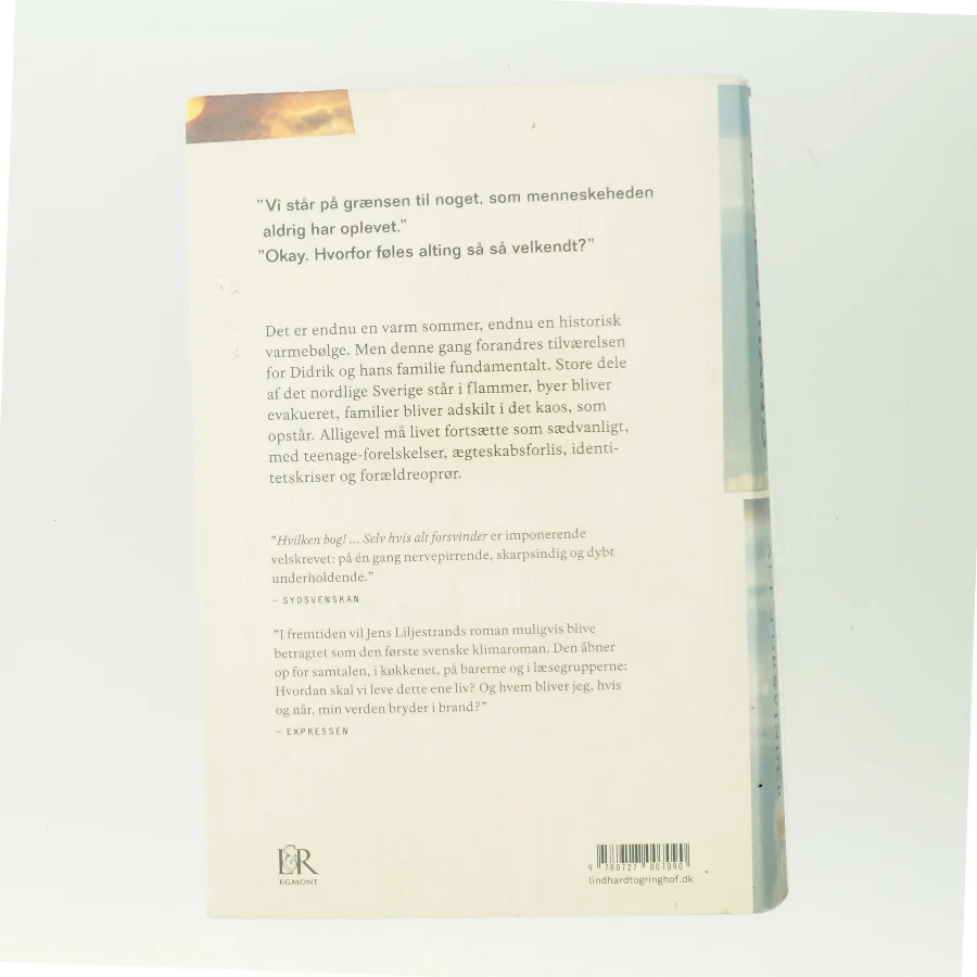 Selv hvis alt forsvinder af Jens Liljestrand (f. 1974) (Bog)