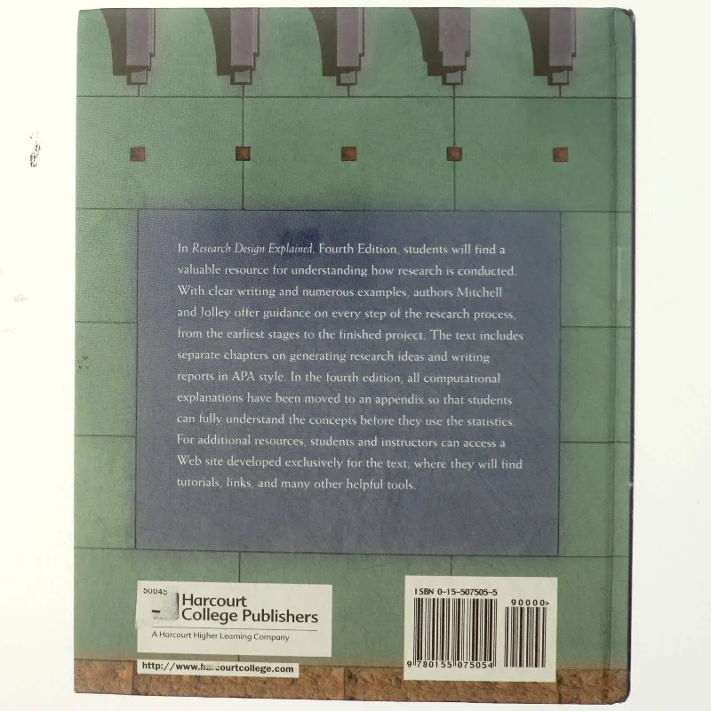 Research Design Explained af Mark L. Mitchell, Janina M. Jolley (Bog)