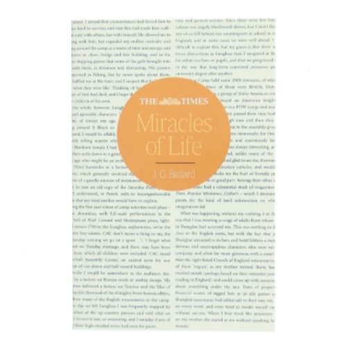 Miracles of Life af J.G. Ballard (Bog)