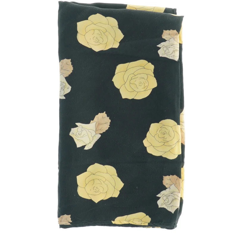 Charlotte Sparre Silke Vintage tørklæde med rosemønster (str. 50 x 50 cm)