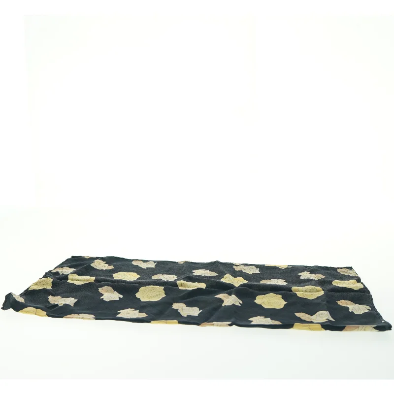 Charlotte Sparre Silke Vintage tørklæde med rosemønster (str. 50 x 50 cm)