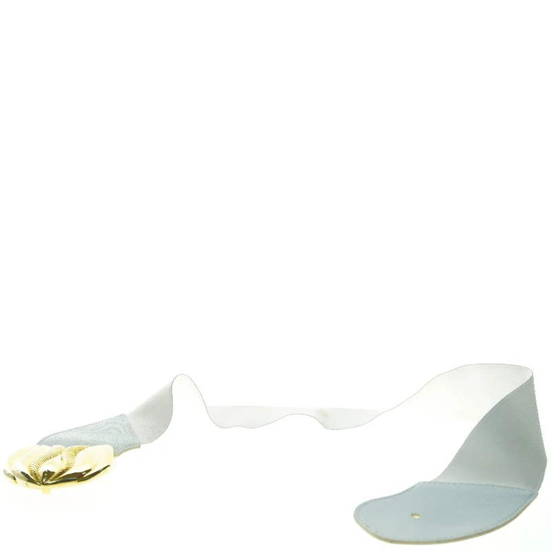 Retro Elastik Bælte med tulipan guldspænde (str. 78 x 8 cm)