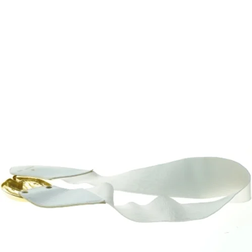 Retro Elastik Bælte med tulipan guldspænde (str. 78 x 8 cm)