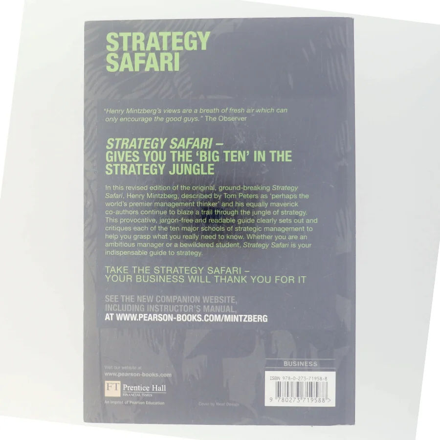 Strategy safari : the complete guide through the wilds of strategic management af Henry Mintzberg (Bog)