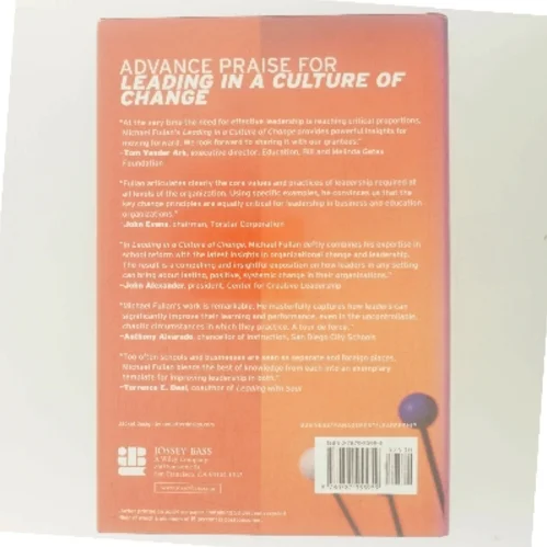 Leading in a culture of change : being effective in complex times af Michael Fullan (Bog)