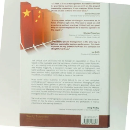 How to manage a successful business in China (Bog)