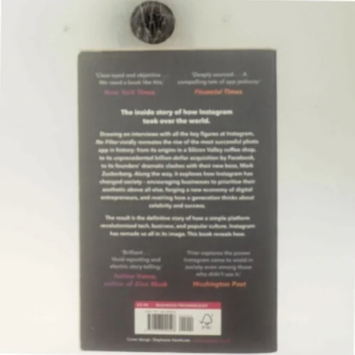 No filter : how Instagram transformed business, celebrity and culture af Sarah Frier (Bog)