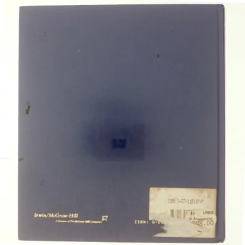 Management control systems, 9th Edition af Robert N. Anthony & Vijay Govindarajan (Bog) fra Irwin McGraw-Hill