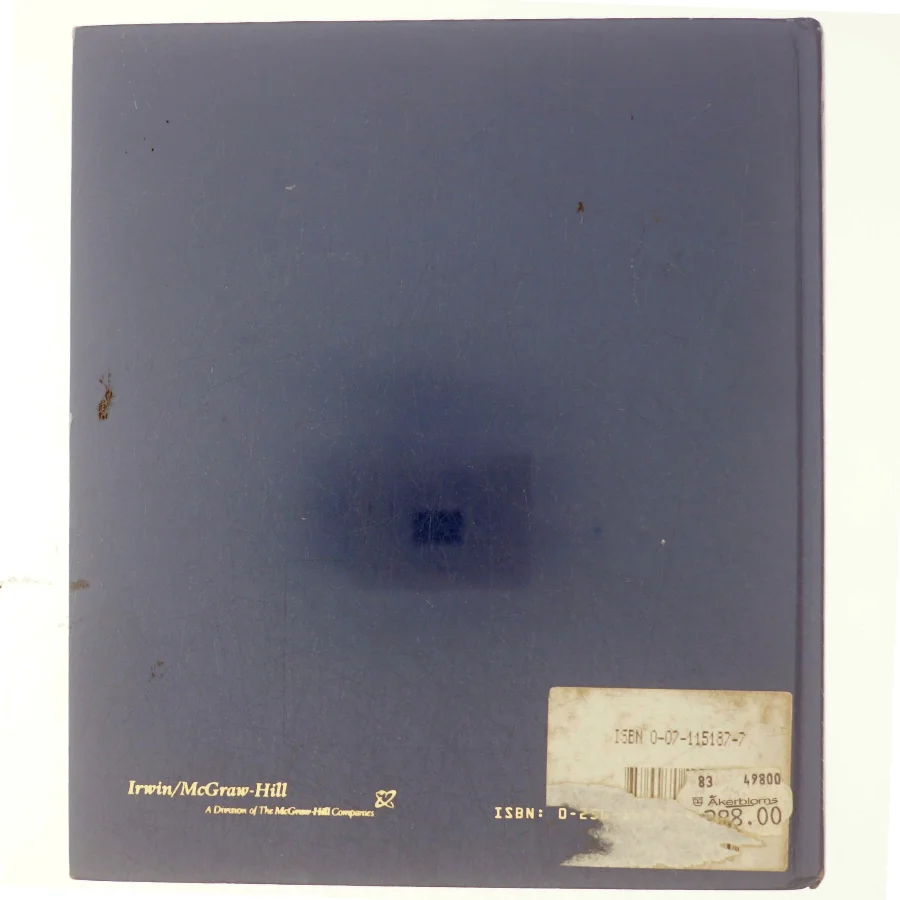 Management control systems, 9th Edition af Robert N. Anthony & Vijay Govindarajan (Bog) fra Irwin McGraw-Hill