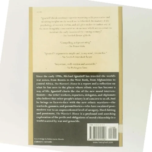 The warrior's honor : ethnic war and the modern conscience af Michael Ignatieff (Bog)