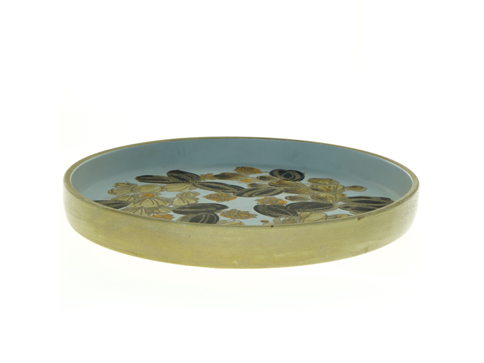 Ellen Malmer Siena Fajancefad fra Royal Copenhagen (str. Diameter 33 cm x 4 cm)