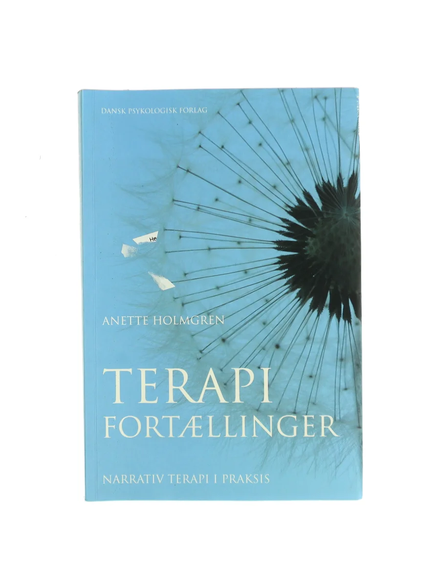 Forsiden af Terapifortællinger : narrativ terapi i praksis af Anette Holmgren
