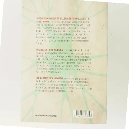 Tag bladet fra munden : en introduktion til politisk framing af Jens Jonatan Steen (Bog)