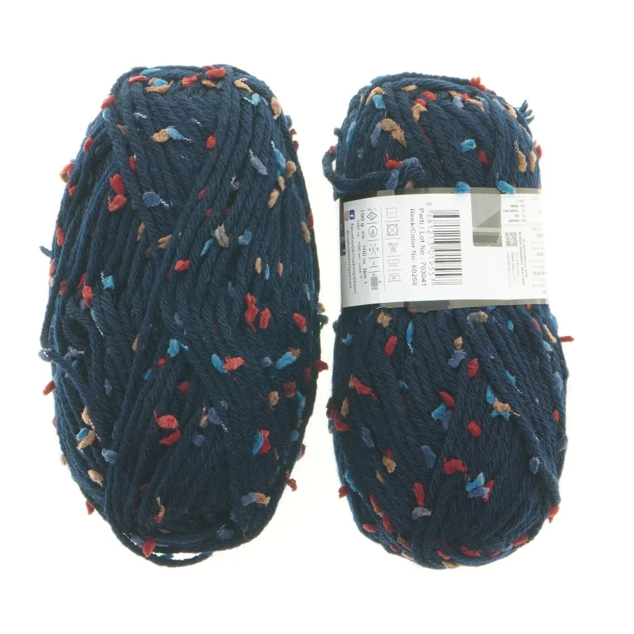 200 gram Garn med nister