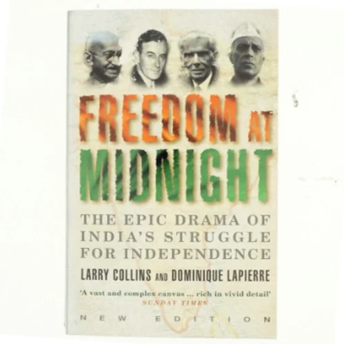 Freedom at Midnight af Larry Collins, Dominique Lapierre (Bog)
