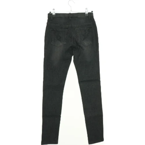 NY MED PRISMÆRKE Sølv glimmer Denim Jeans Jeggings fra Sofie Schnoor (str. 152 cm)