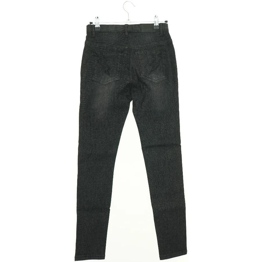 NY MED PRISMÆRKE Sølv glimmer Denim Jeans Jeggings fra Sofie Schnoor (str. 152 cm)