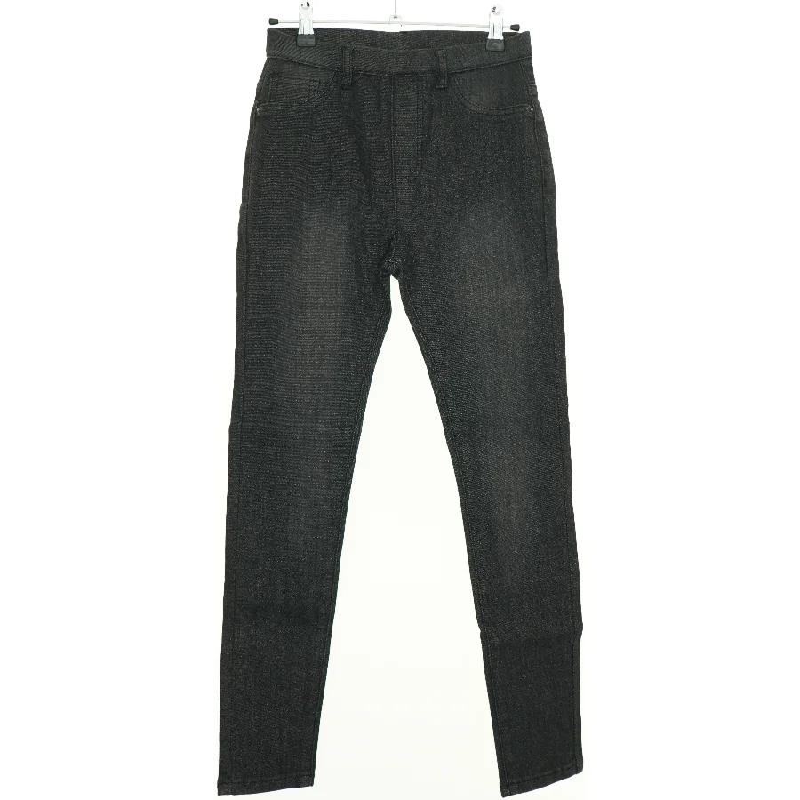NY MED PRISMÆRKE Sølv glimmer Denim Jeans Jeggings fra Sofie Schnoor (str. 152 cm)