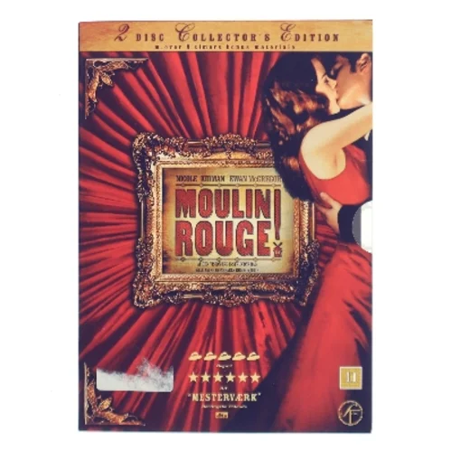 Moulin Rouge med Nicole Kidman (DVD)