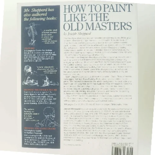 How to paint like the old masters af Joseph J. Sheppard (Bog)