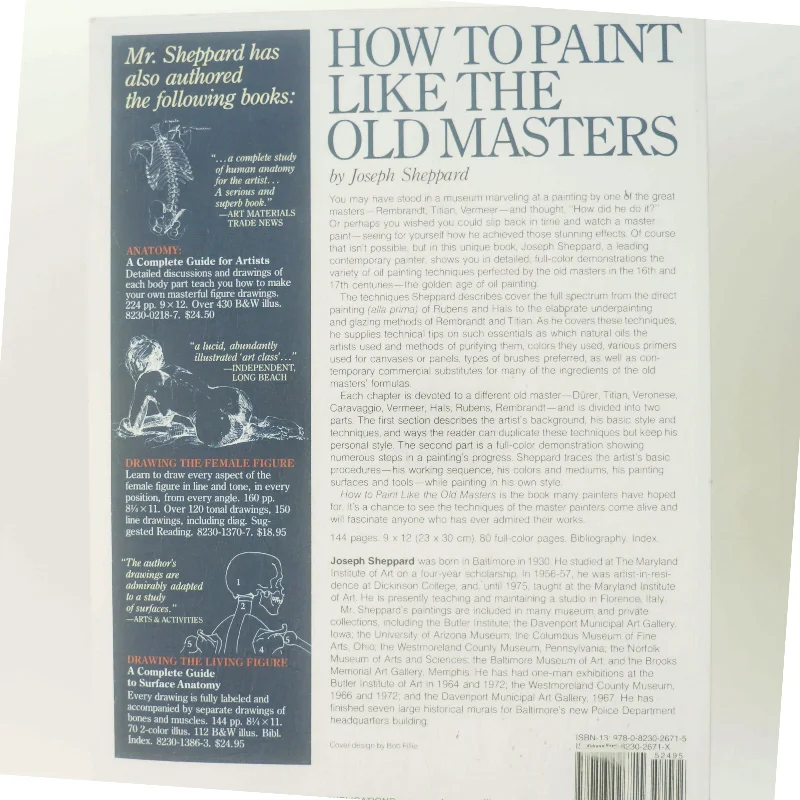 How to paint like the old masters af Joseph J. Sheppard (Bog)
