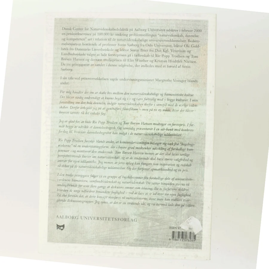 Naturvidenskab dannelse og kompetence af Tom Børsen Hansen (Bog)