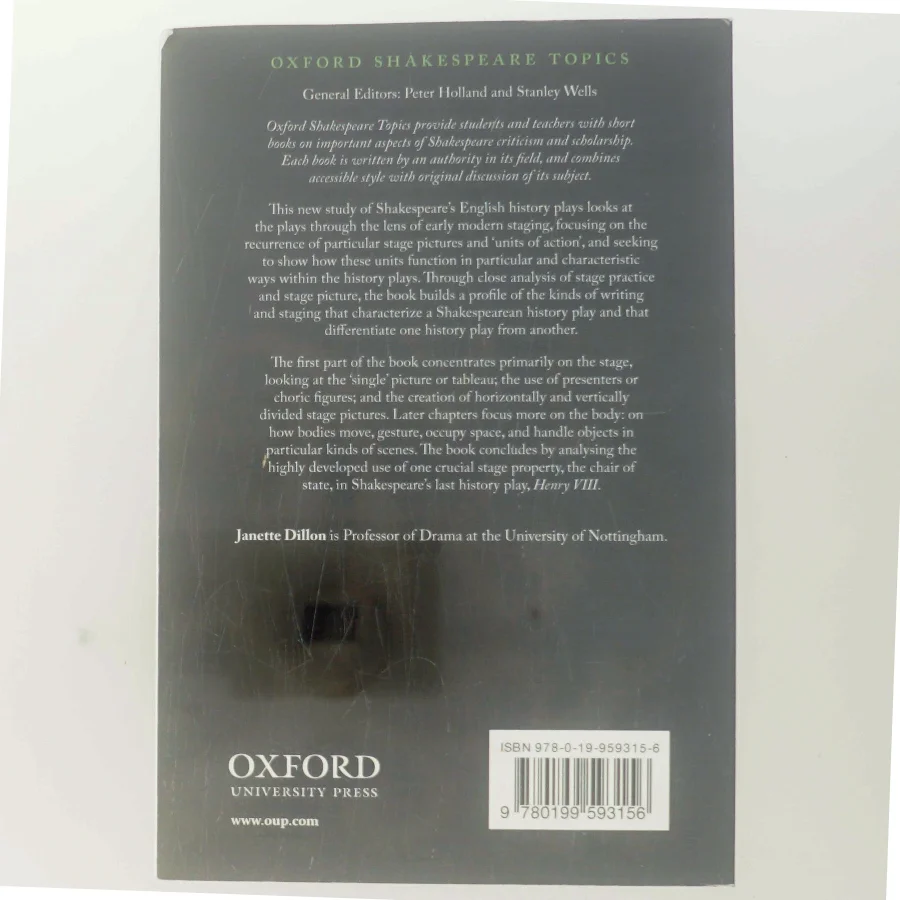 Shakespeare and the staging of English history af Janette Dillon (1953-) (Bog)
