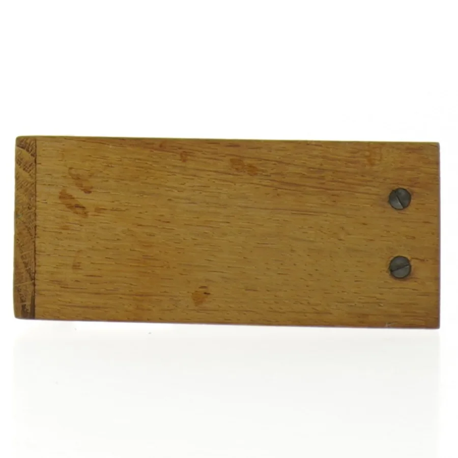Træ knivholder? (str. 10 x 4,5 cm)