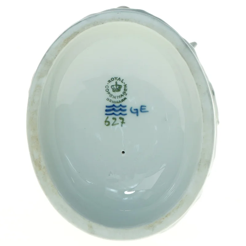 Fårehyrde figur i porcelæn fra Royal Copenhagen (str. 21 x 14 cm)