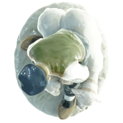 Fårehyrde figur i porcelæn fra Royal Copenhagen (str. 21 x 14 cm)