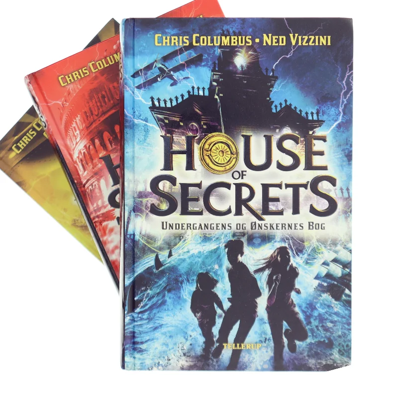 House of Secrets bind 1-3 af Chris Columbus (f. 1958) (Bog)