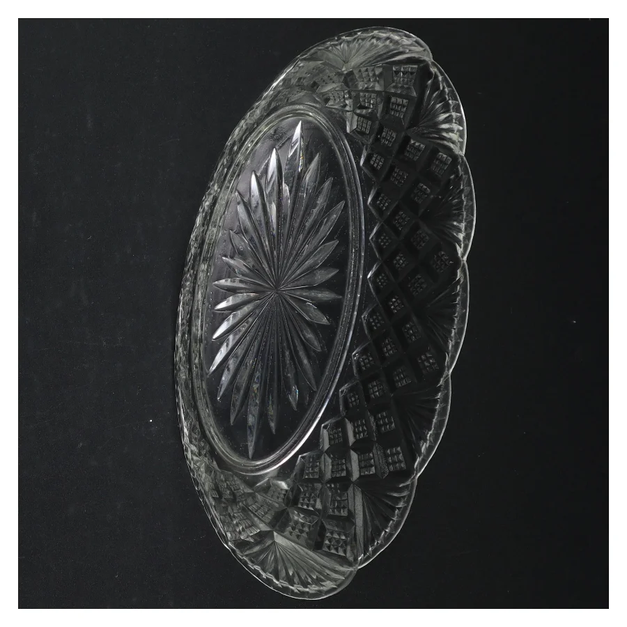 Krystalskål (str. 22 x. 11 cm)