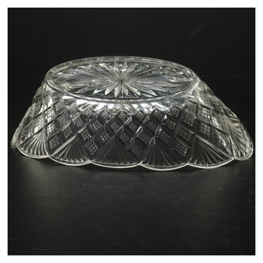 Krystalskål (str. 22 x. 11 cm)