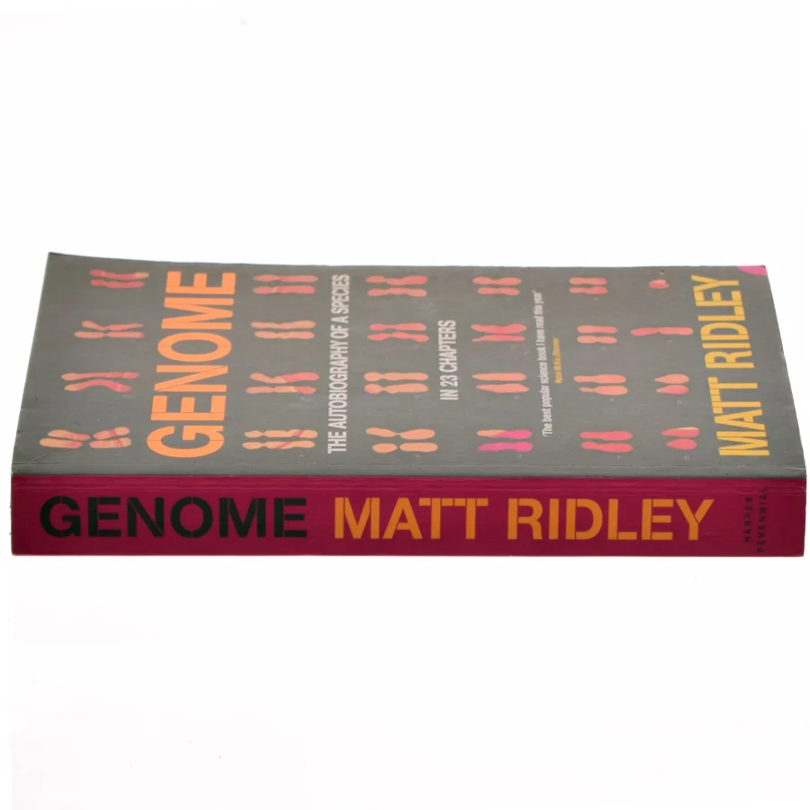 Genome : the autobiography of a species in 23 chapters af Matt Ridley (Bog)