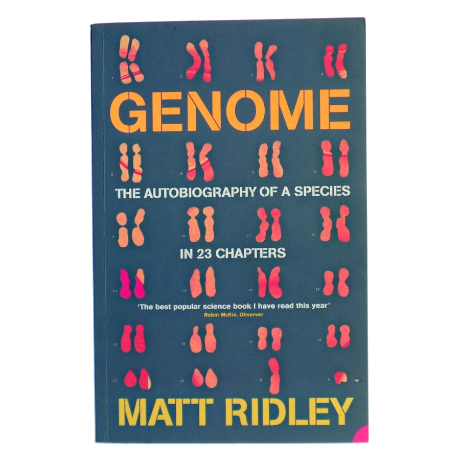 Genome : the autobiography of a species in 23 chapters af Matt Ridley (Bog)
