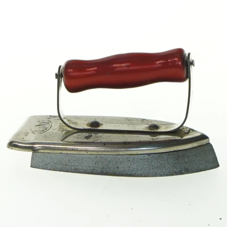 Vintage lille strygejern (str. 11 cm)