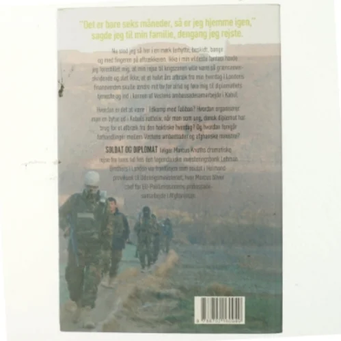 Soldat og diplomat : mine tre år i Afghanistan af Marcus Knuth (f. 1976) (Bog)