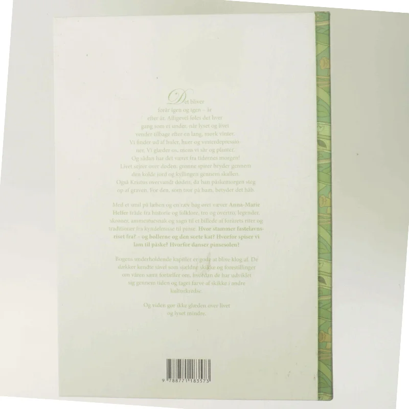 Vintergækker og påskeharer : vårens højtider og traditioner af Anna-Marie Helfer (Bog)