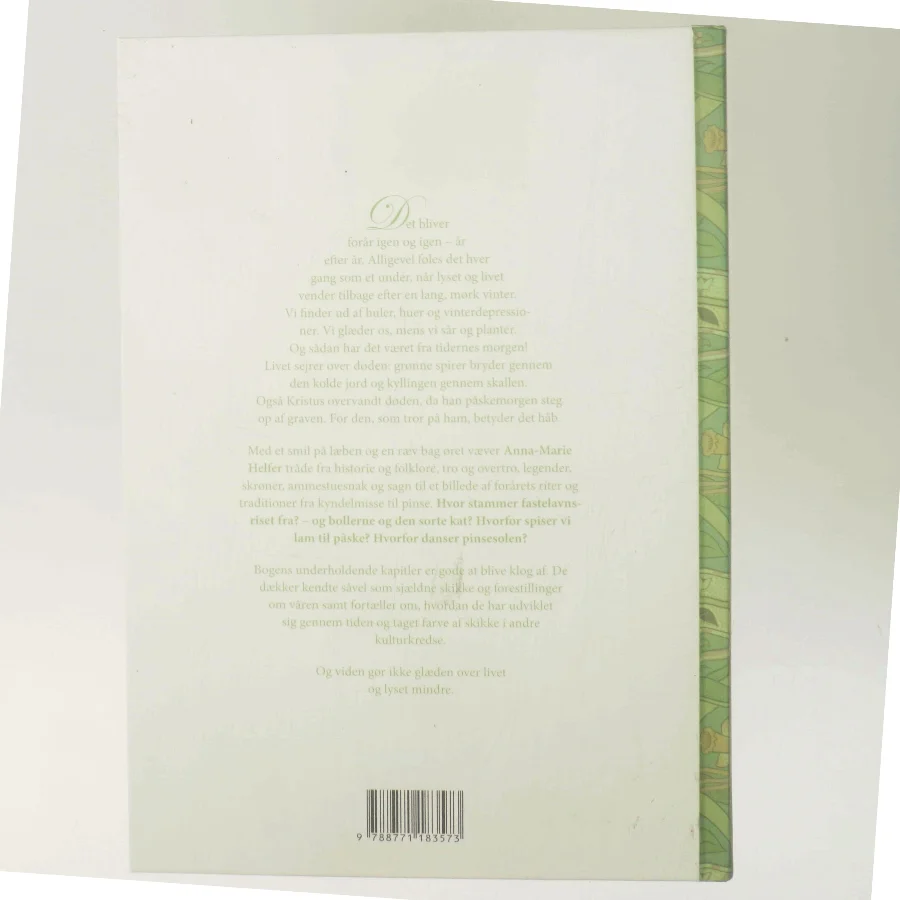 Vintergækker og påskeharer : vårens højtider og traditioner af Anna-Marie Helfer (Bog)