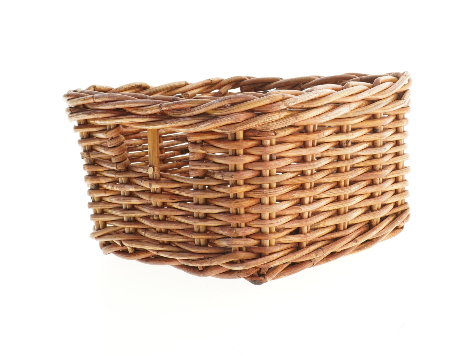 Kraftig Flettet kurv (str. 25 x 24 x 14 cm)