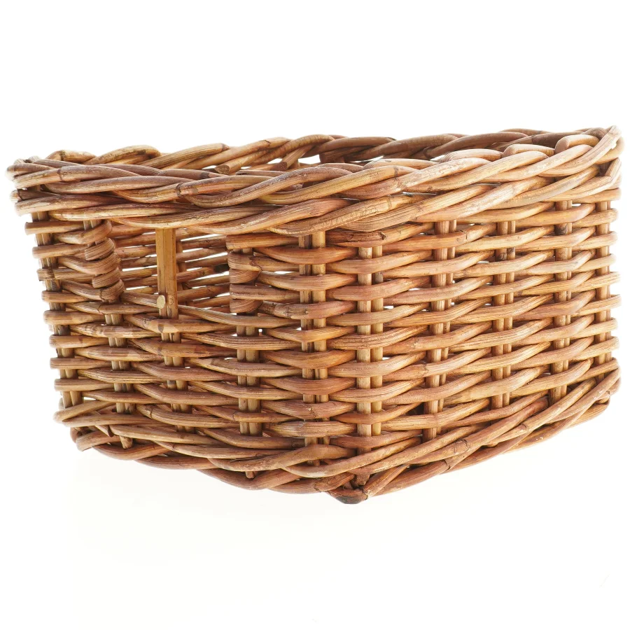 Kraftig Flettet kurv (str. 25 x 24 x 14 cm)