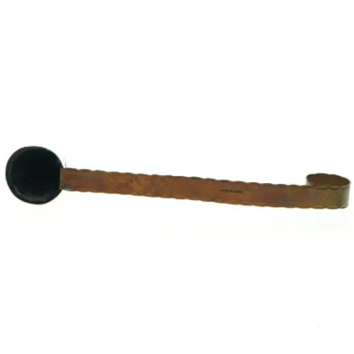 Antik Svensk Kobber Lyse slukker (str. 16 x 3 x 6 cm)