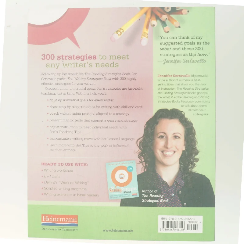 The Writing Strategies Book af Jennifer Serravallo (Bog)