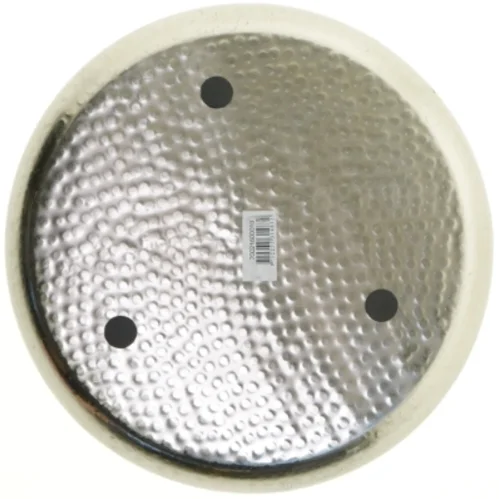 Rund hamret metalbakke (str. Ø 30 cm)
