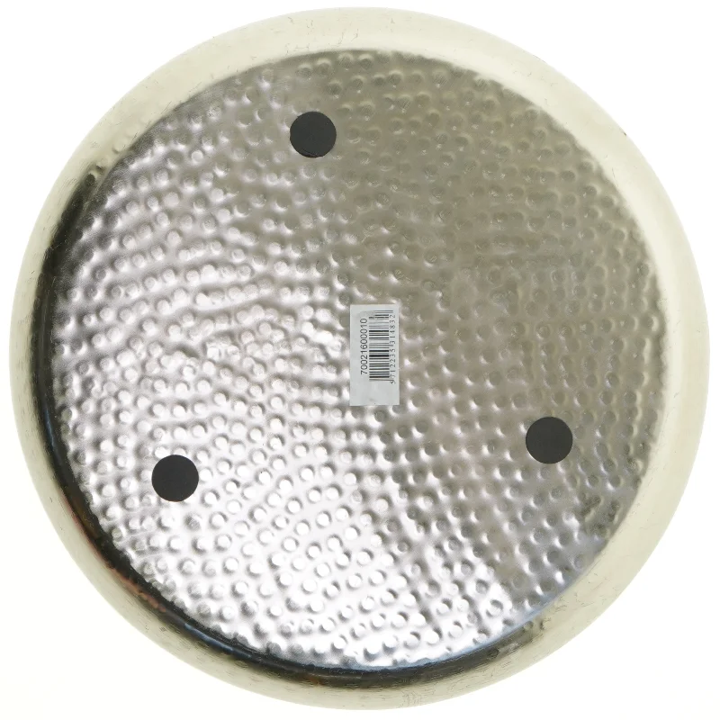 Rund hamret metalbakke (str. Ø 30 cm)