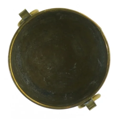 Gammeldags kobber spand (str. 9 x 11 cm)