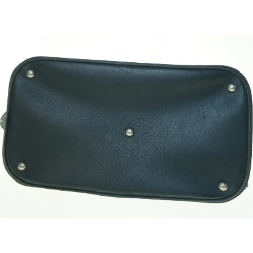 Sort læder rejsetaske fra Chic (str. 45 x, 25 x 35 cm)