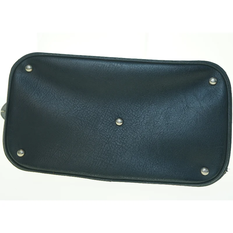 Sort læder rejsetaske fra Chic (str. 45 x, 25 x 35 cm)